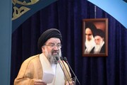 "مردہ باد امریکہ‘‘ ملت ایران کا مقدس نعرہ ہے، آیۃ اللہ احمد خاتمی