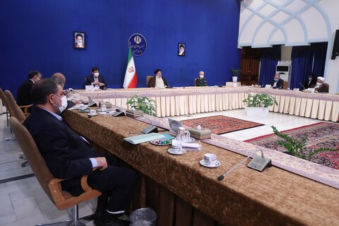 تصاویر/ رئیس جمهور در جلسه ستاد ملی مقابله با کرونا
