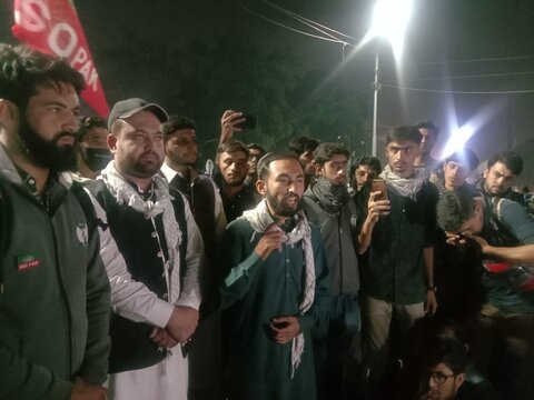 لاہور،آئی ایس او کی استحکام پاکستان ریلی، ہزاروں کارکنوں کی شرکت