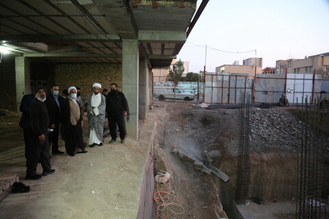 تصاویر/ بازدید آیت الله اعرافی از موسسه اعلام الهدی و بازدید از پروژه های تکمیلی و در حال ساخت