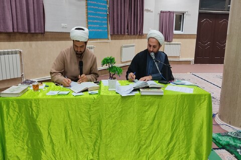 تصاویر/ محفل انس با قرآن کریم در مدرسه علمیه سلماس