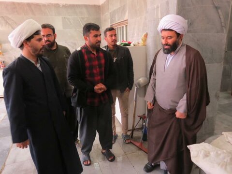 تصاویر/ بازدید مدیر حوزه علمیه کردستان از مدرسه علمیه امام باقر (ع) کامیاران