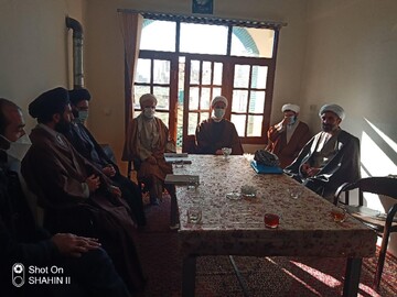 بررسی مسائل و مشکلات مدرسه علمیه اهر + تصاویر