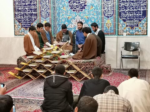 تصاویر/ تقدیر از فعالین قرآنی مدرسه علمیه آیت الله حامدی(ره)میانه