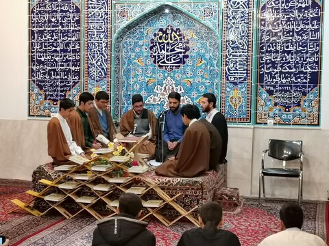 تصاویر/ تقدیر از فعالین قرآنی مدرسه علمیه آیت الله حامدی(ره)میانه