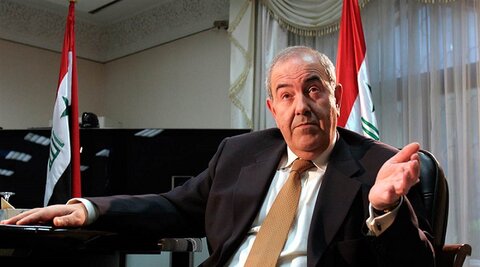 ایاد علاوی رئیس جبهه ملّی عراق