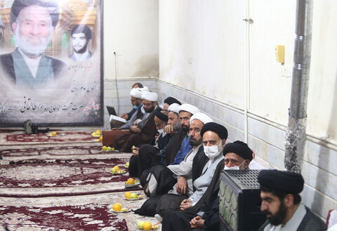 تصاویر/ جلسه طلاب و فضلای طالقان