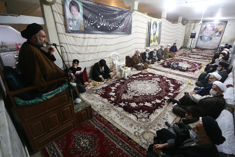 تصاویر/ جلسه طلاب و فضلای طالقان