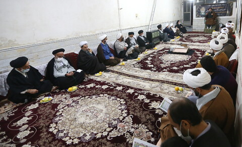 تصاویر/ جلسه طلاب و فضلای طالقان