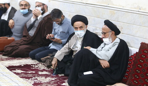 تصاویر/ جلسه طلاب و فضلای طالقان