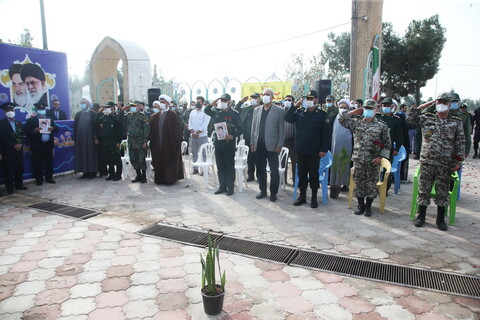 تصاویر / پایان 34 سال دوری شهید گمنام