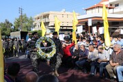 تصاویر/ برگزاری مراسم بزرگداشت روز شهید در شهر های مختلف لبنان