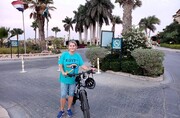 سفيرة الاحتلال لدى مصر تنشر صورة وهي تقود دراجتها بالقاهرة