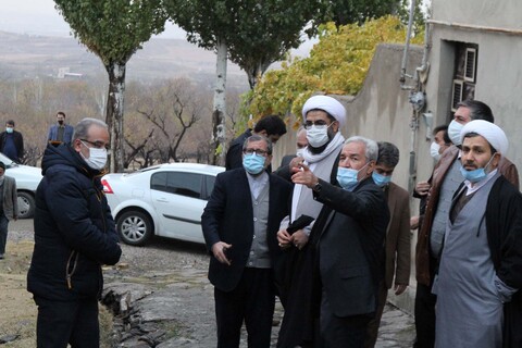 تصاویر/ سرکشی امام جمعه همدان به مناطق حاشیه ای شهر