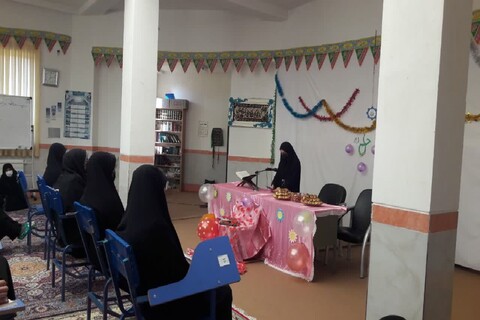 مراسم ولادت امام حسن عسکری(ع) در مدرسه علمیه فاطمیه نقده