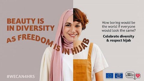 Council of Europe removes hijab diversity campaign