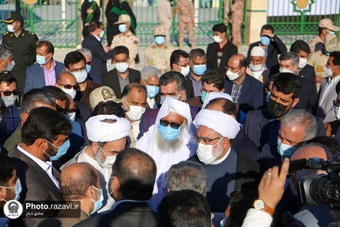 میر جاوہ کے سرحدی علاقے میں "زائر سرائے آستان قدس رضوی" کا افتتاح