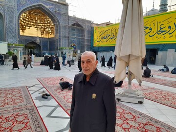 حرم حضرت رضا (ع) تنها مامن و پناهگاهم در برابر مشکلات است