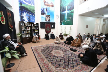 تصاویر/ مراسم عزاداری حضرت فاطمه معصومه(س) در موسسه عالی فقه و علوم اسلامی