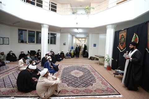تصاویر/ مراسم عزاداری حضرت فاطمه معصومه(س) در موسسه عالی فقه و علوم اسلامی