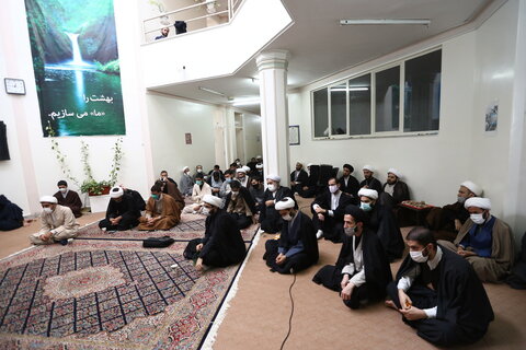 تصاویر/ مراسم عزاداری حضرت فاطمه معصومه(س) در موسسه عالی فقه و علوم اسلامی