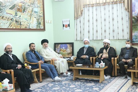 حجت‌الاسلام والمسلمین محمدجواد شهرستانی در دیدار مسئولان شورای هیأت‌های مذهبی کشور