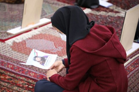 تصاویر/مراسم گرامیداشت شهیده «فاطمه اسدی» در مسجد جامع سنندج