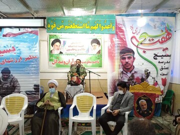گردهمایی طلاب و روحانیون بسیجی در آران و بیدگل