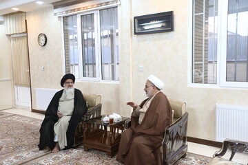 دیدار نمایندگان مدیر حوزه با آیت الله میلانی