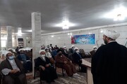تصاویر/ نشست طلاب و روحانیون شهرستان خوی