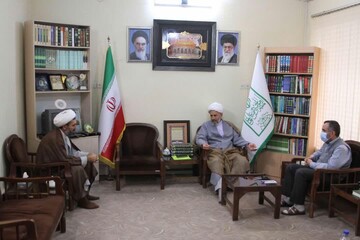 دیدار مسئولین گروه جهادی مطالبه‌گر امت برتر با جانشین ستاد امر به معروف قم