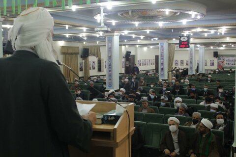 تصاویر/ همایش علما و روحانیون بسیجی استان کردستان