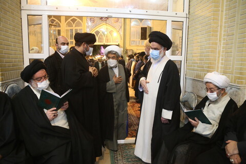 تصاویر / مراسم بزرگداشت دایی بزرگوار آیت الله حسینی بوشهری