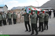 بالصور/ تشييع جثمان الشهيد علي سلطاني في ماكو شمالي غرب إيران