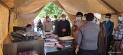مدیر حوزه علمیه فارس از مناطق زلزله زده هرمزگان بازدید کرد