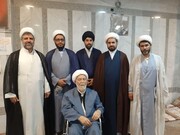 تکریم استاد پیشکسوت حوزه علمیه اصفهان