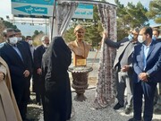 تندیس سردار شهید منصور نعمتی رونمایی شد