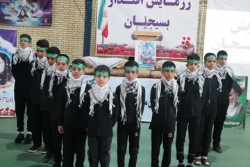 تصاویر/ رزمایش اقتدار بسیجیان در قروه