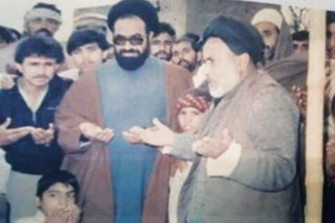 شہید علامہ عارف حسین الحسینی رح کا محسن ملت علامہ صفدر حسین نجفی مرحوم کو خراج تحسین