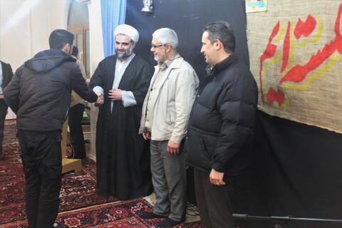 تصاویر/ مراسم هفته بسیج در مدرسه علمیه امام خمینی (ره) خوی