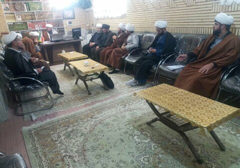 تصاویر/جلسه کمیته جذب مدرسه علمیه امام صادق (ع) بیجار