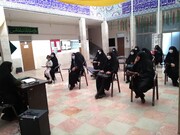 برگزاری همایش گرامیداشت هفته بسیج در مدرسه علمیه خواهران امیدیه