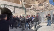 Occupation forces assault protesters demonstrating against Israeli president’s planned visit to Hebron