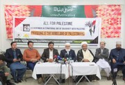 ہم فلسطین، حماس، حزب اللہ کے ساتھ ہیں، ہمارے مقدسات ایک ہیں عالم اسلام کو ان مشترکات پر جمع ہو نا ہو گا