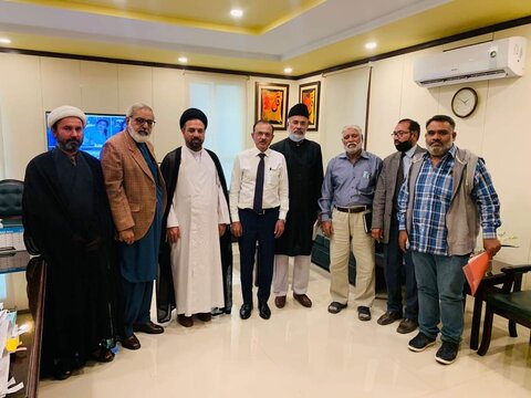 شیعہ علماء کونسل سندھ کے وفد کی سیکریٹری داخلہ سندھ سے ملاقات