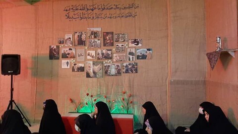تصاویر/ مراسم مهمانی لاله‌ها در حوزه علمیه خواهران بناب