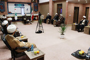 نشست مسئولان نهاد رهبری دانشگاه‌های خوزستان با رئیس دفتر تبلیغات اسلامی+عکس