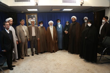 تصاویر/ دیدار جمعی از نمایندگان مجلس با آیت الله العظمی نوری همدانی