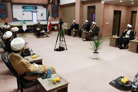 نشست مسئولان نهاد رهبری دانشگاه‌های خوزستان با رئیس دفتر تبلیغات اسلامی