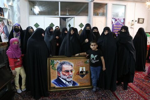 تصاویر/ دیدار خانواده‌های شهدای منطقه کوه خضر نبی با خانواده شهید فخری‌زاده